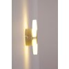 Lutec Savona Aplique LED Acero bruñido, 1 luz