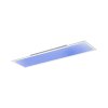 Leuchten-Direkt FLAT Lámpara de techo LED Blanca, 1 luz, Mando a distancia, Cambia de color