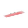 Leuchten-Direkt FLAT Lámpara de techo LED Blanca, 1 luz, Mando a distancia, Cambia de color