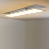 WABOS Lámpara de Techo LED Blanca, 1 luz, Mando a distancia, Cambia de color