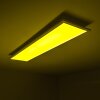 WABOS Lámpara de Techo LED Blanca, 1 luz, Mando a distancia, Cambia de color