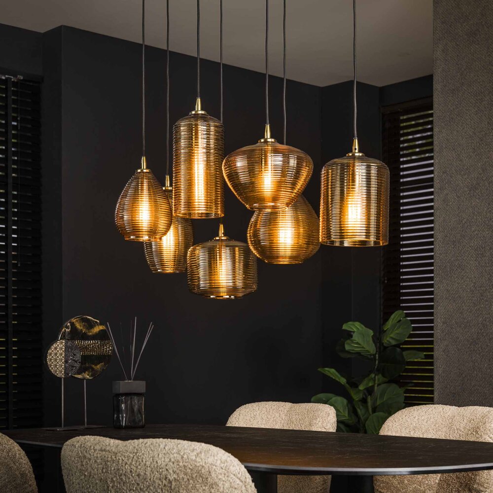 Pendelleuchte Lámparas colgantes Antracita, 7 luces main product photo