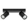 Lámparas Ledvance Spot Plafones, Spot techo LED Negro, 2 luces