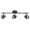 Lámparas Ledvance Spot Plafones, Spot techo LED Negro, 3 luces