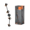 Lámparas Ledvance Spot Plafones, Spot techo LED Negro, 4 luces