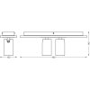 Lámparas Ledvance Spot Plafones, Spot techo LED, 2 luces