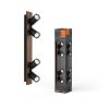 Lámparas Ledvance Spot Plafones, Spot techo LED Color madera, Negro, 4 luces