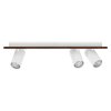 Lámparas Ledvance Spot Plafones LED Color madera, Blanca, 3 luces