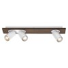 Lámparas Ledvance Spot Plafones, Spot techo LED Color madera, Blanca, 3 luces