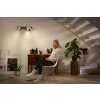 Lámparas Ledvance Spot Plafones, Spot techo LED Color madera, Blanca, 3 luces