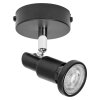 Lámparas Ledvance Spot Plafones, Spot techo LED Negro, 1 luz