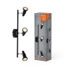 Lámparas Ledvance Spot Plafones, Spot techo LED Negro, 3 luces