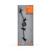 Lámparas Ledvance Spot Plafones LED Negro, 4 luces