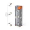 Lámparas Ledvance Spot Plafones, Spot techo LED Blanca, 3 luces
