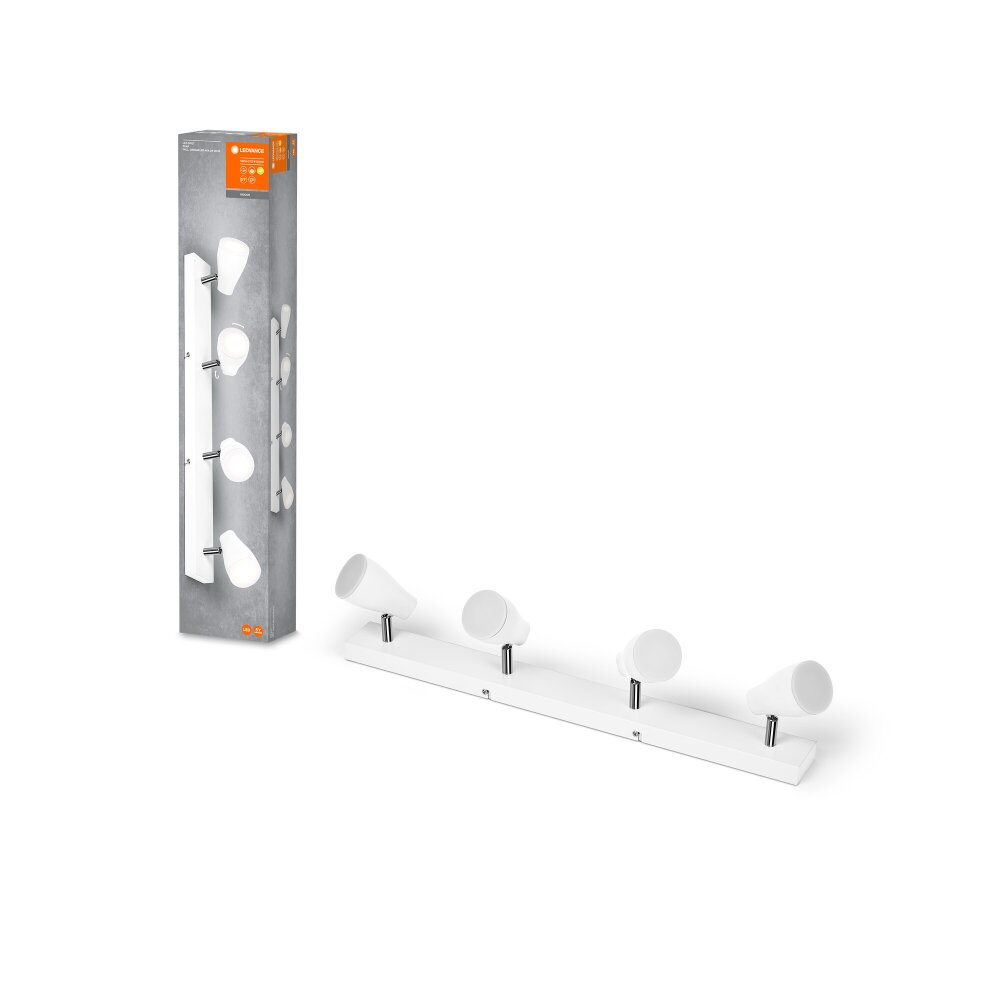 Lámparas Ledvance Spot Plafones LED Blanca, 4 luces main product photo