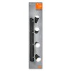 Lámparas Ledvance Spot Plafones, Spot techo LED Negro, 4 luces