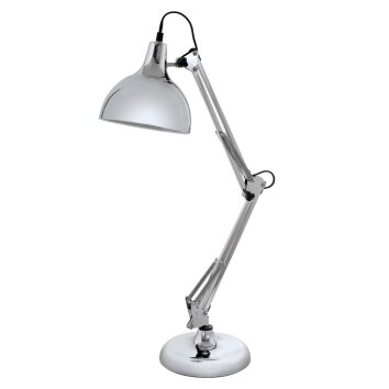 Eglo BORGILLIO Lámpara de mesa Cromo, 1 luz