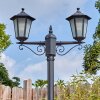 Loria Iluminación exterior, Candelabro, Iluminación de caminos Negro, 2 luces