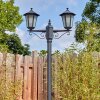 Loria Iluminación exterior, Candelabro, Iluminación de caminos Negro, 2 luces