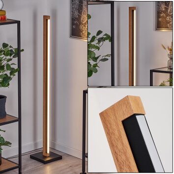 Lemene Lámpara de pie LED Blanca, 1 luz