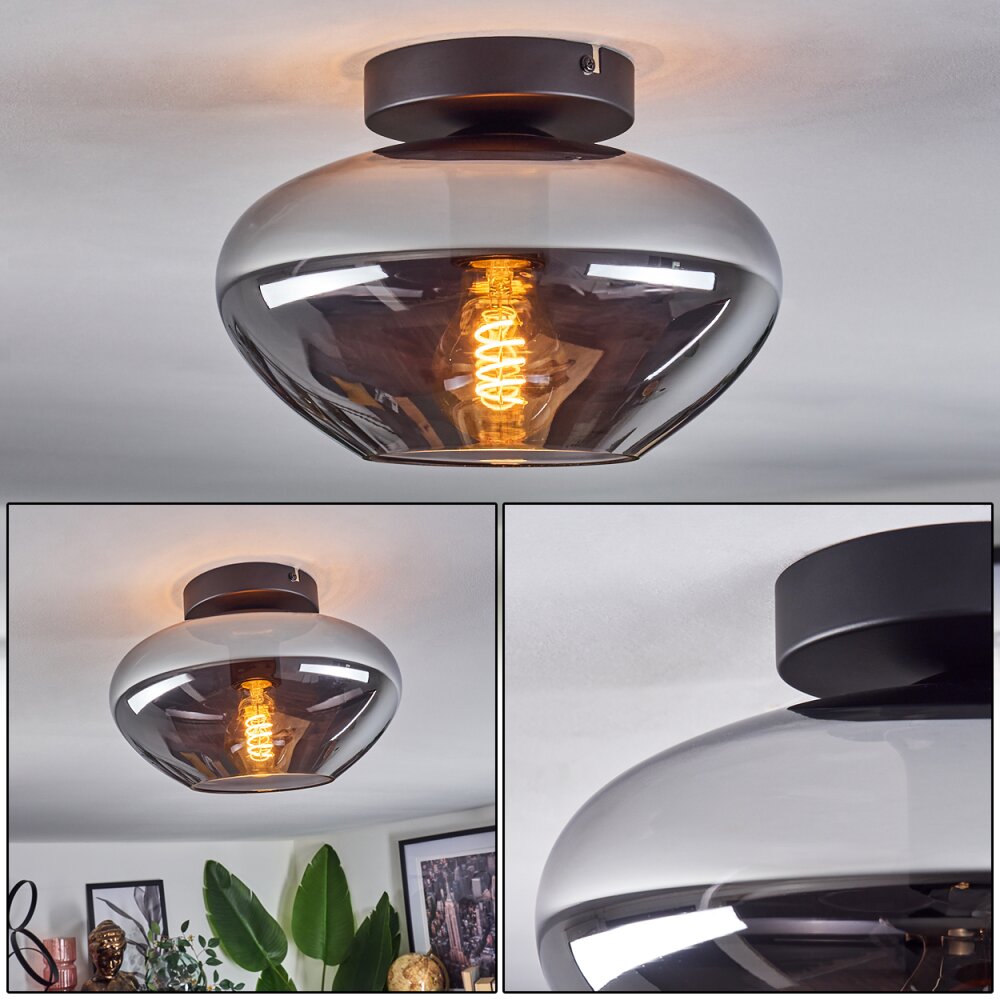 Mertola Plafones Ahumado, 1 luz main product photo