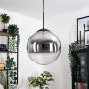 Gastor Lámparas suspendidas, Luminarias esféricas Transparente, Ahumado, 1 luz