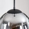 Gastor Lámparas suspendidas, Luminarias esféricas Transparente, Ahumado, 1 luz