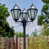 Falfosa Iluminación exterior, Candelabro, Iluminación de caminos Negro, 3 luces