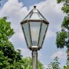 Falfosa Iluminación exterior, Candelabro, Iluminación de caminos dorado, Negro, 1 luz