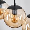 Gastor Lámparas suspendidas, Luminarias esféricas Colores ámbar, 3 luces