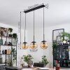 Gastor Lámparas suspendidas, Luminarias esféricas Colores ámbar, 3 luces