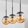 Gastor Lámparas suspendidas, Luminarias esféricas Colores ámbar, 3 luces