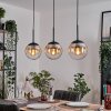 Gastor Lámparas suspendidas, Luminarias esféricas Colores ámbar, Transparente, 3 luces