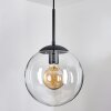 Gastor Lámparas suspendidas, Luminarias esféricas 25 cm Transparente, 1 luz