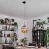Gastor Lámparas suspendidas, Luminarias esféricas 25 cm Colores ámbar, 1 luz