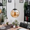 Gastor Lámparas suspendidas, Luminarias esféricas 25 cm Colores ámbar, 1 luz