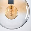 Gastor Lámparas suspendidas, Luminarias esféricas 25 cm Colores ámbar, Transparente, 1 luz
