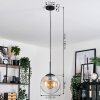 Gastor Lámparas suspendidas, Luminarias esféricas 25 cm Colores ámbar, Transparente, 1 luz