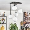 Gastor Plafones, Luminarias esféricas Blanca, 5 luces