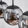 Gastor Lámparas suspendidas, Luminarias esféricas Transparente, Ahumado, 3 luces