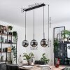 Gastor Lámparas suspendidas, Luminarias esféricas Transparente, Ahumado, 3 luces