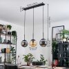 Gastor Lámparas suspendidas, Luminarias esféricas Colores ámbar, Transparente, Ahumado, 3 luces