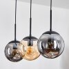 Gastor Lámparas suspendidas, Luminarias esféricas Colores ámbar, Transparente, Ahumado, 3 luces