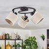 Bassagoda Plafones Negro, 3 luces