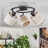 Bassagoda Plafones Negro, 3 luces