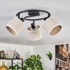 Bassagoda Plafones Negro, 3 luces