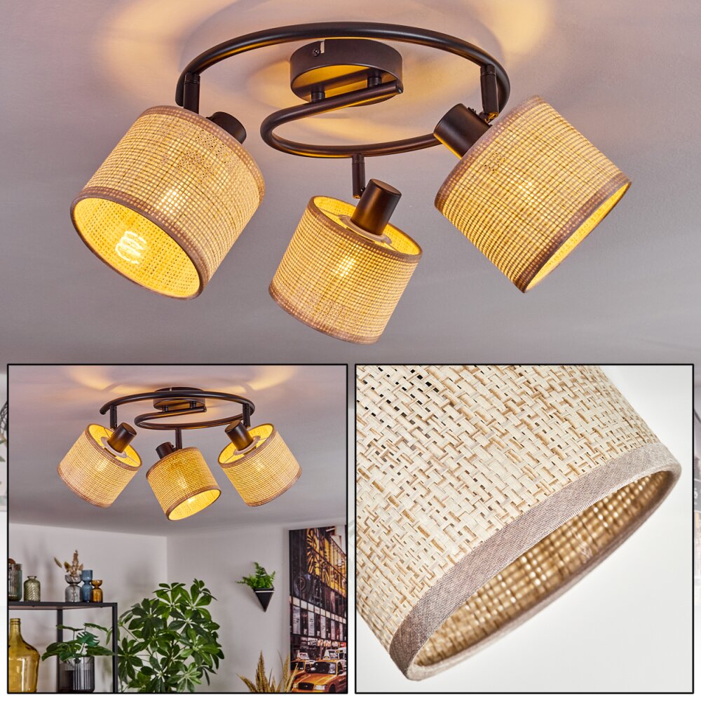 Sabadim Plafones Negro, 3 luces main product photo