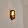 Godel Aplique de exterior Negro, 1 luz