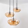 Mertola Lámparas suspendidas, Luminarias esféricas Negro, 3 luces