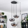 Mertola Lámparas suspendidas, Luminarias esféricas Negro, 3 luces